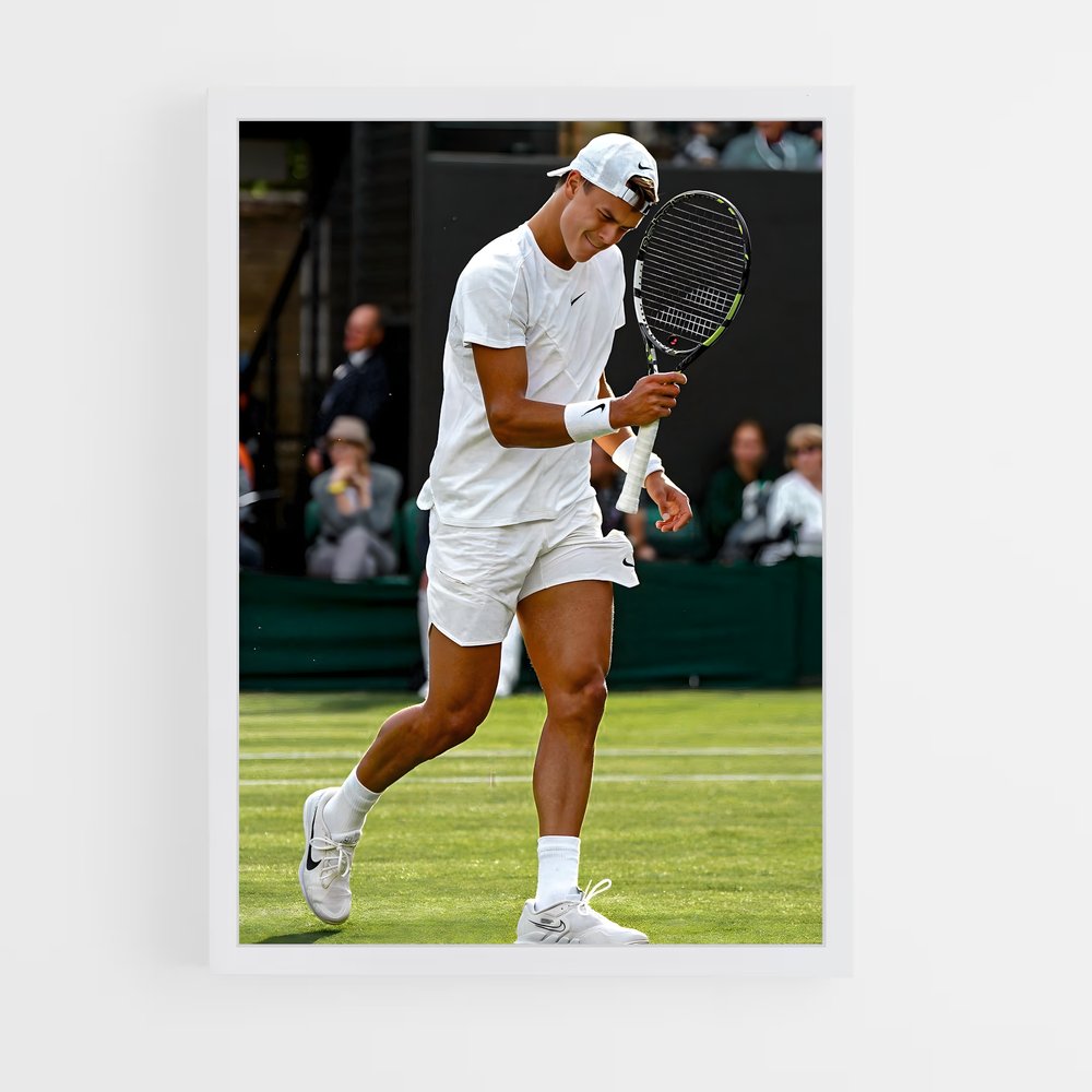 Poster Holger rune vivantes – affiche Tennis (vue 3)